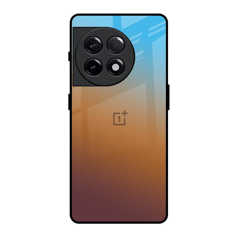 Rich Brown OnePlus 11R 5G Glass Back Cover Online