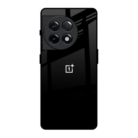 Jet Black OnePlus 11R 5G Glass Back Cover Online