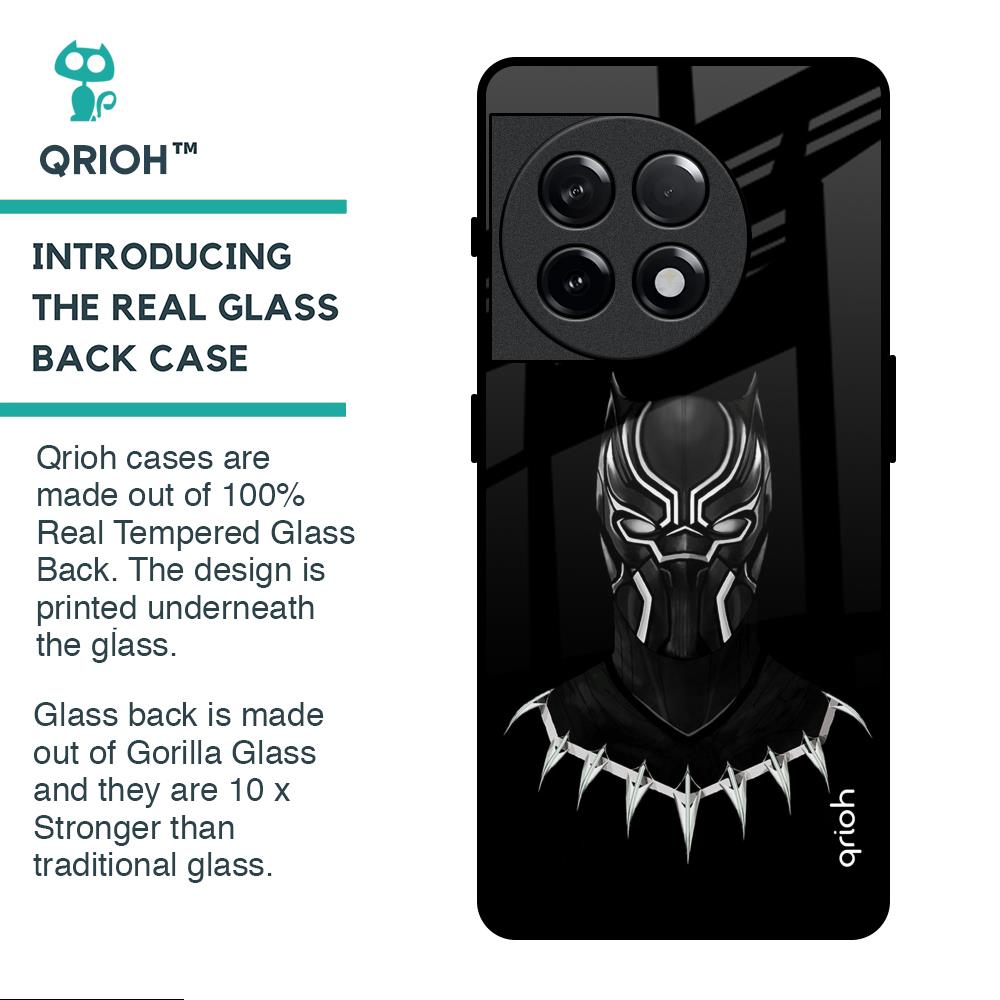 Dark Superhero Glass Case for OnePlus 11R 5G