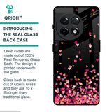 Heart Rain Fall Glass Case For OnePlus 11R 5G