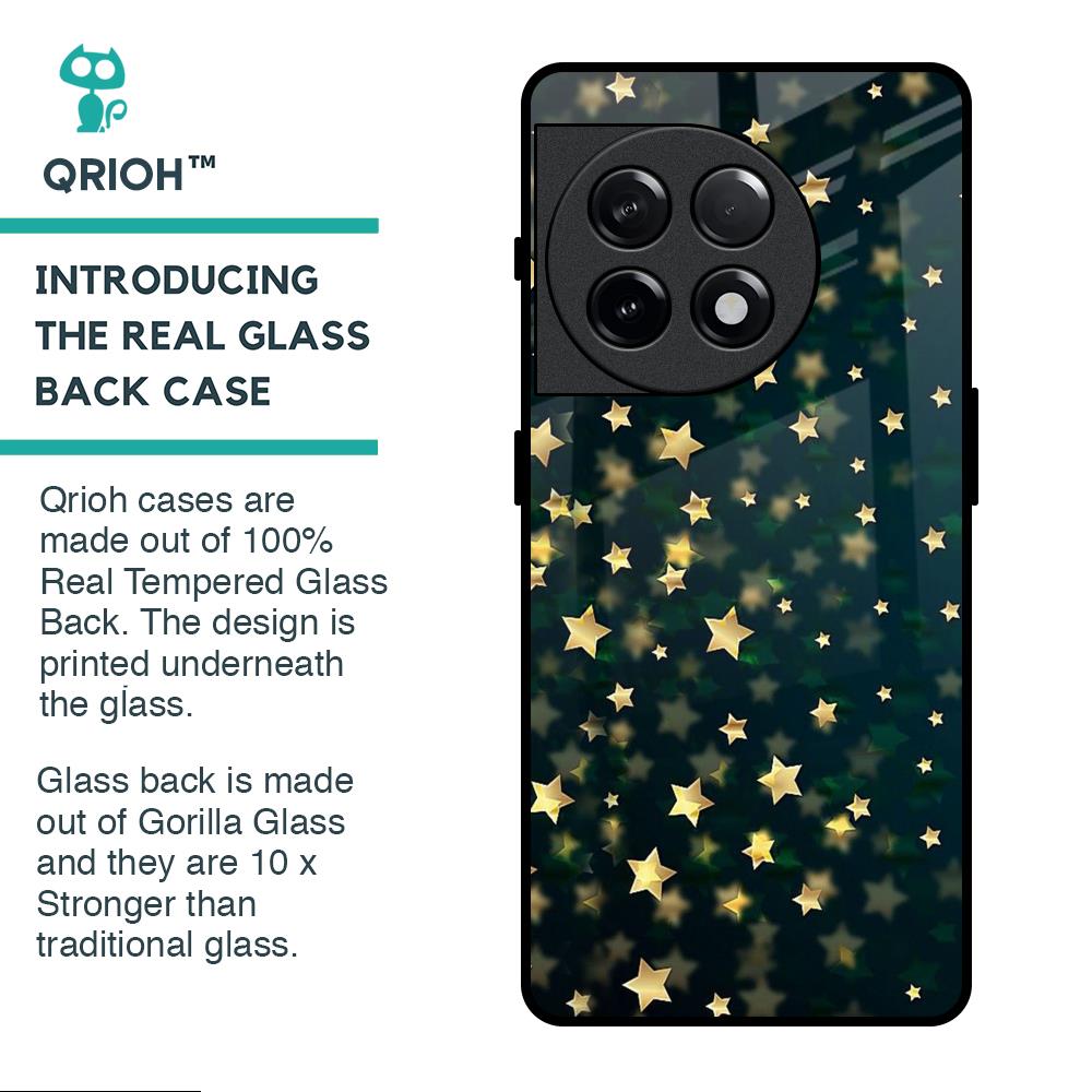Dazzling Stars Glass Case For OnePlus 11R 5G