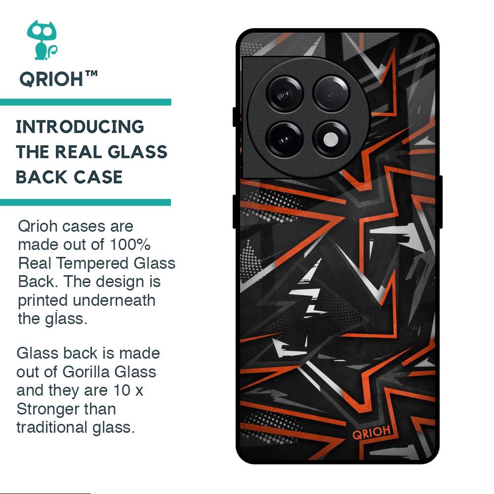 Vector Art Glass Case for OnePlus 11R 5G