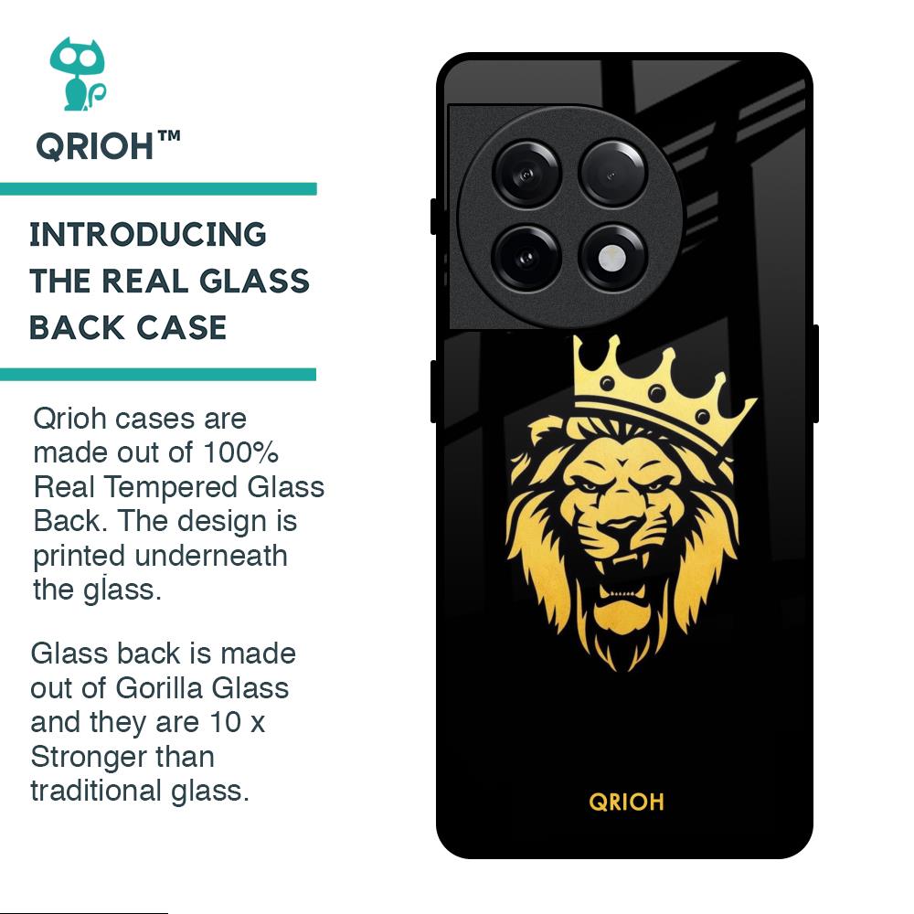 Lion The King Glass Case for OnePlus 11R 5G