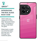 Pink Ribbon Caddy Glass Case for OnePlus 11R 5G