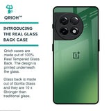Green Grunge Texture Glass Case for OnePlus 11R 5G