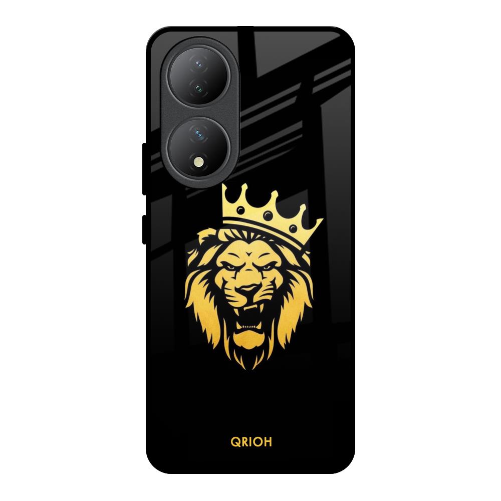 Lion The King Vivo Y100 5G Glass Back Cover Online