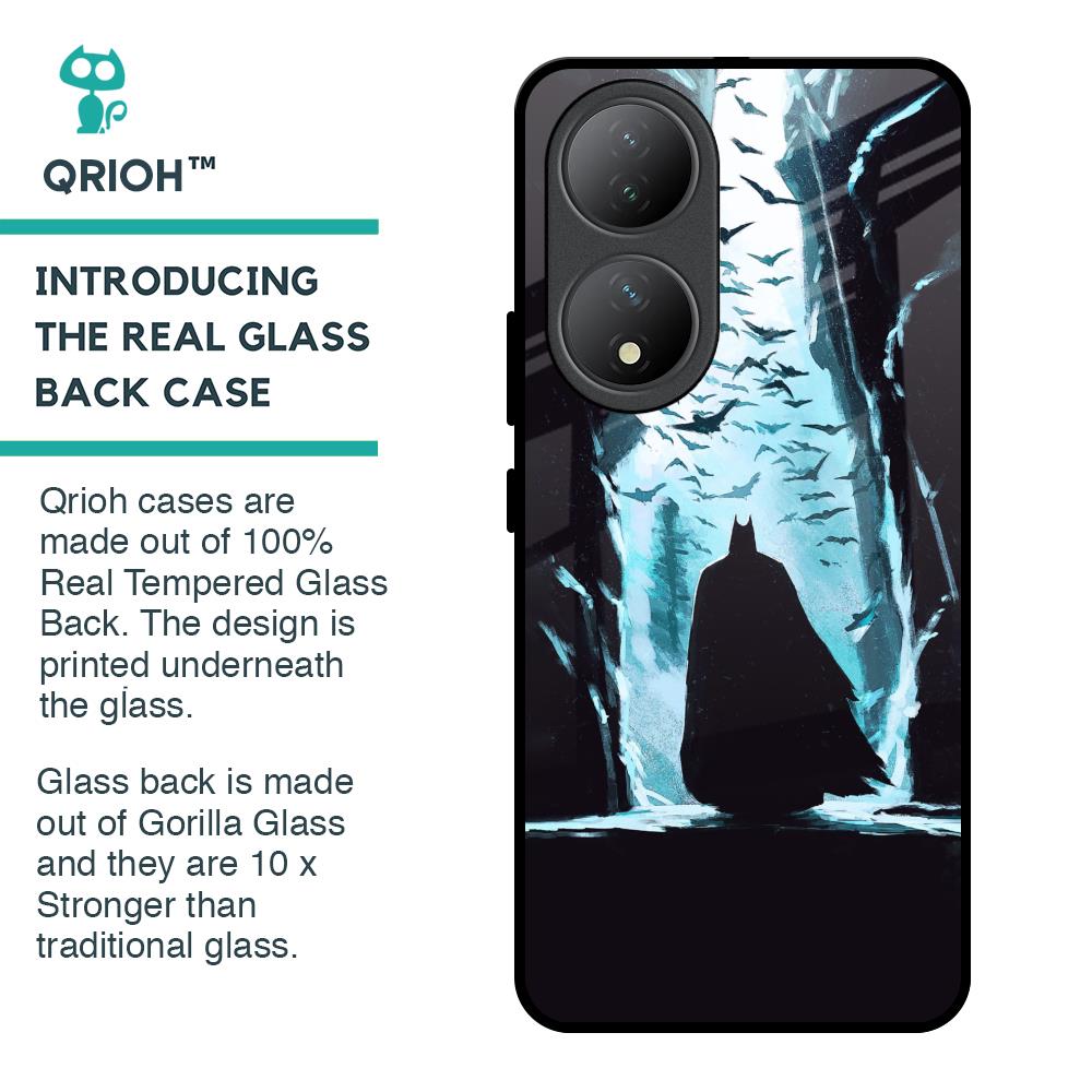 Dark Man In Cave Glass Case for Vivo Y100 5G