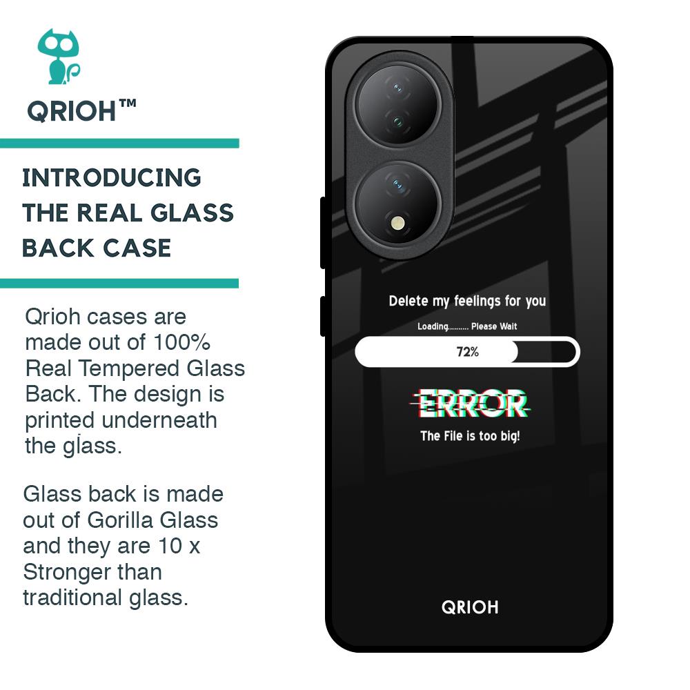 Error Glass Case for Vivo Y100 5G