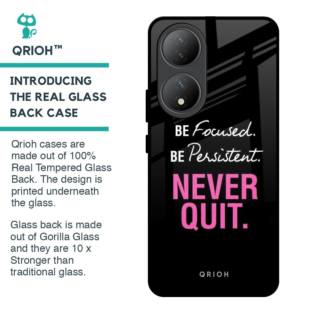 Be Focused Glass Case for Vivo Y100 5G