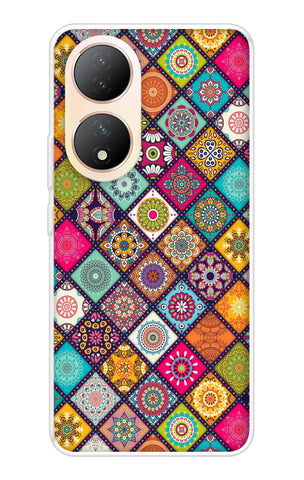 Multicolor Mandala Vivo Y100 5G Back Cover