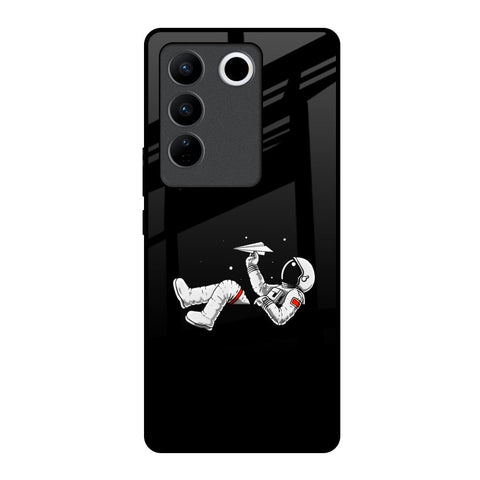 Space Traveller Vivo V27 5G Glass Back Cover Online