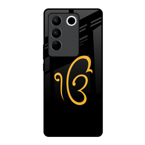 Luxury Fashion Initial Vivo V27 5G Glass Back Cover Online