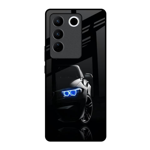 Car In Dark Vivo V27 5G Glass Back Cover Online