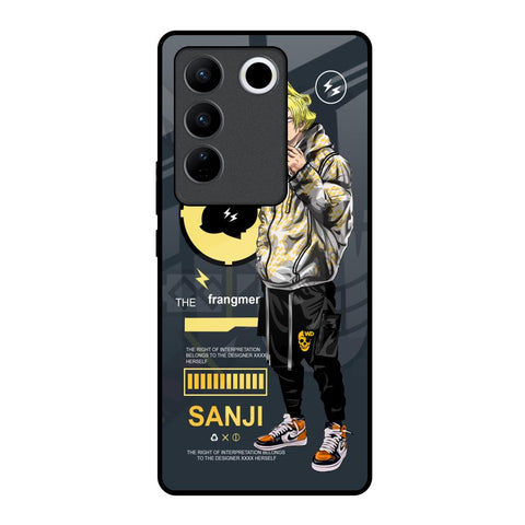 Cool Sanji Vivo V27 5G Glass Back Cover Online