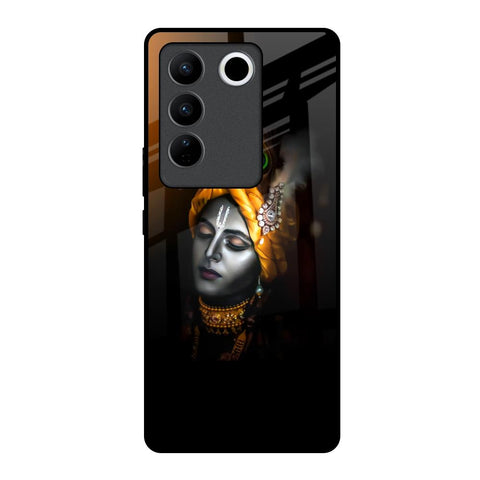 Ombre Krishna Vivo V27 5G Glass Back Cover Online