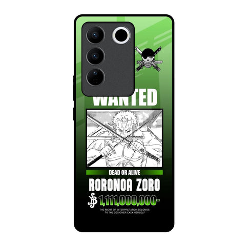 Zoro Wanted Vivo V27 5G Glass Back Cover Online