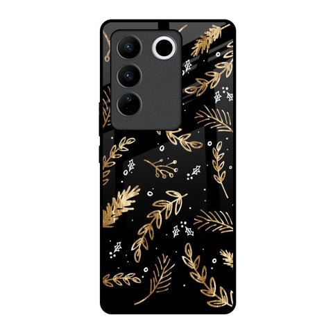 Autumn Leaves Vivo V27 5G Glass Back Cover Online