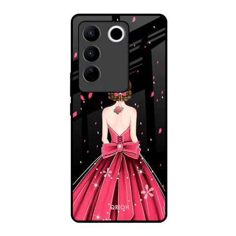 Fashion Princess Vivo V27 5G Glass Back Cover Online