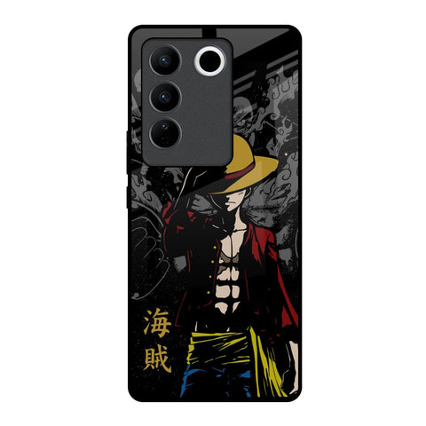 Dark Luffy Vivo V27 5G Glass Back Cover Online
