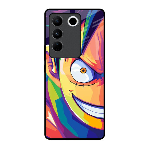 Monkey Wpap Pop Art Vivo V27 5G Glass Back Cover Online