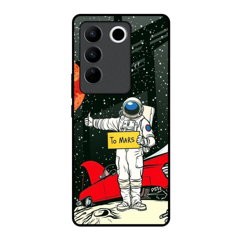Astronaut on Mars Vivo V27 5G Glass Back Cover Online