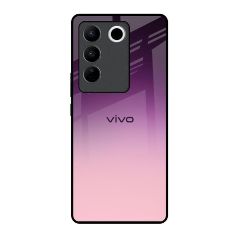 Purple Gradient Vivo V27 5G Glass Back Cover Online