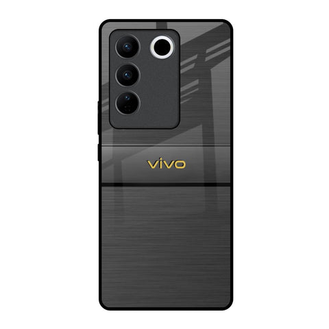Grey Metallic Glass Vivo V27 5G Glass Back Cover Online