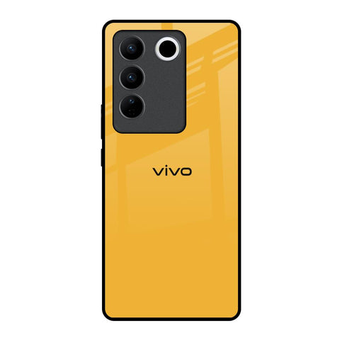 Fluorescent Yellow Vivo V27 5G Glass Back Cover Online