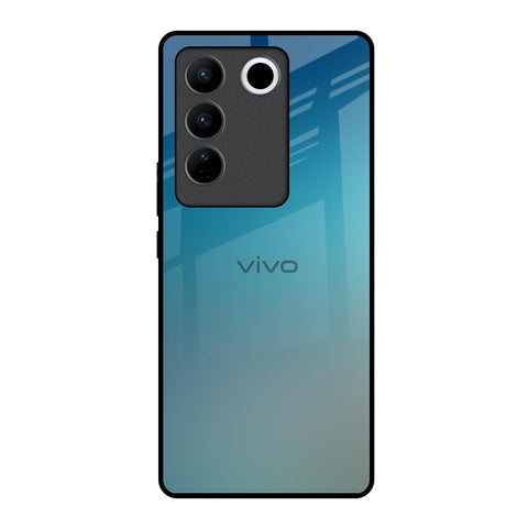 Sea Theme Gradient Vivo V27 5G Glass Back Cover Online