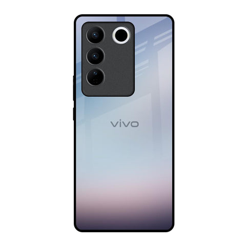 Light Sky Texture Vivo V27 5G Glass Back Cover Online