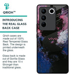 Smudge Brush Glass case for Vivo V27 5G
