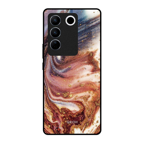 Exceptional Texture Vivo V27 5G Glass Cases & Covers Online