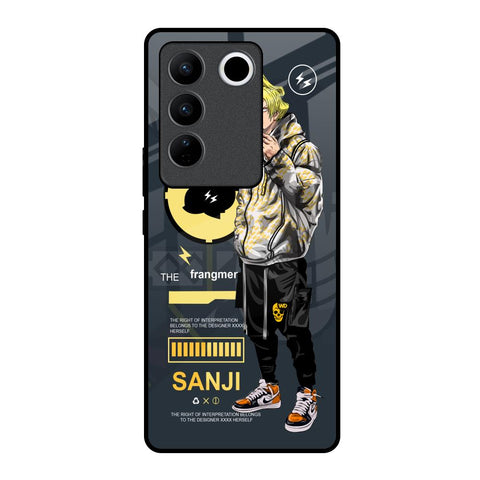 Cool Sanji Vivo V27 Pro 5G Glass Back Cover Online
