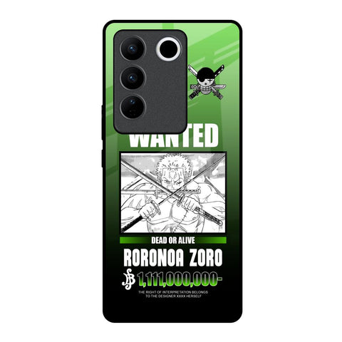 Zoro Wanted Vivo V27 Pro 5G Glass Back Cover Online