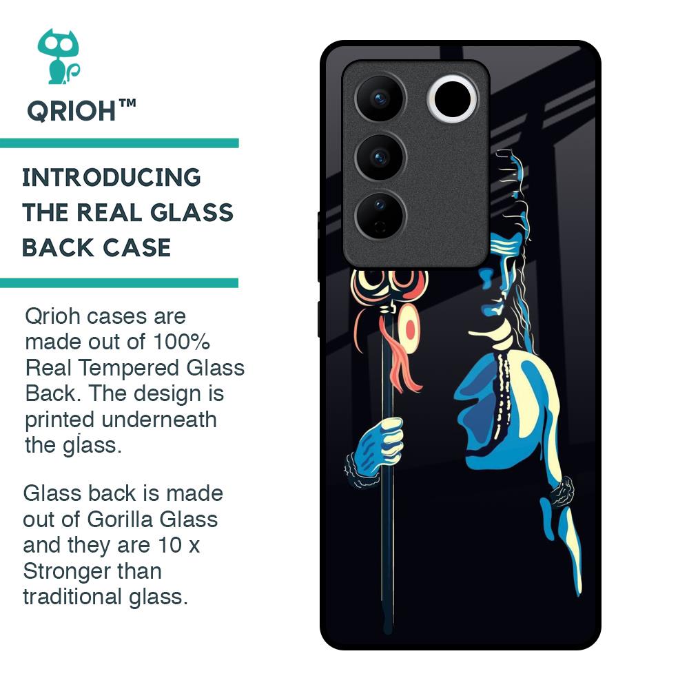 Mahakal Glass Case For Vivo V27 Pro 5G