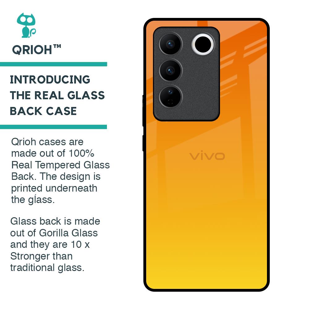 Sunset Glass Case for Vivo V27 Pro 5G