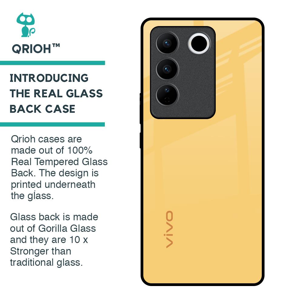 Dandelion Glass Case for Vivo V27 Pro 5G