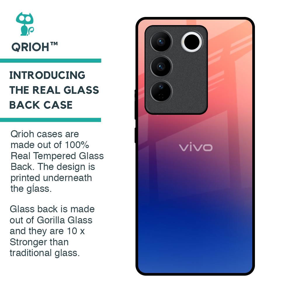 Dual Magical Tone Glass Case for Vivo V27 Pro 5G