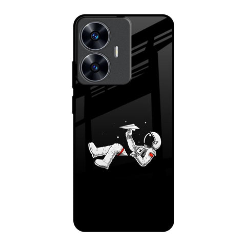 Space Traveller Realme C55 Glass Back Cover Online