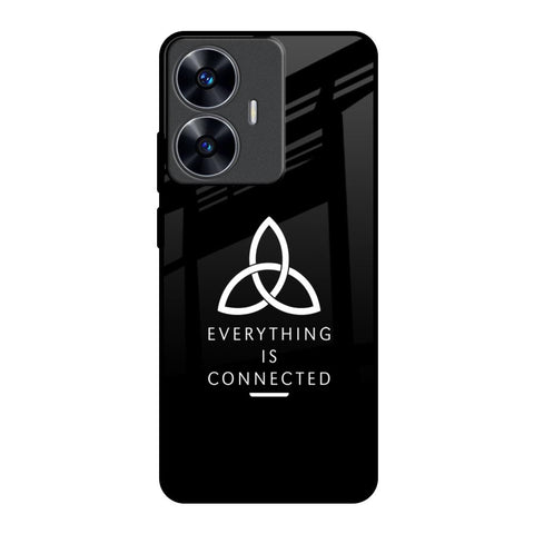 Everything Is Connected Realme C55 Glass Back Cover Online