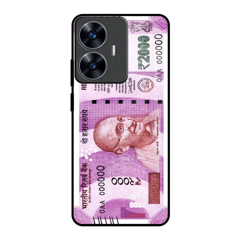 Stock Out Currency Realme C55 Glass Back Cover Online