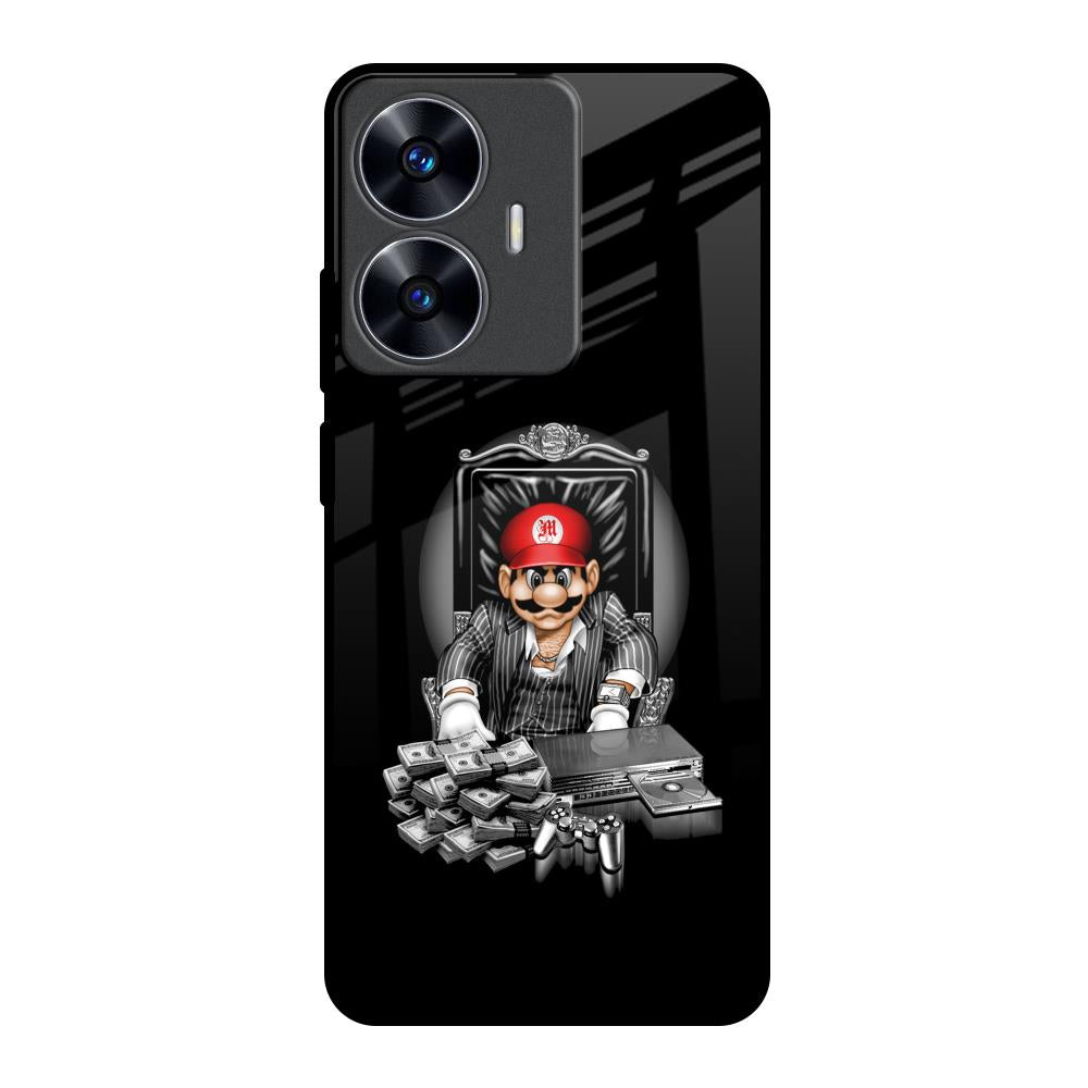 Dark Secret Realme C55 Glass Back Cover Online