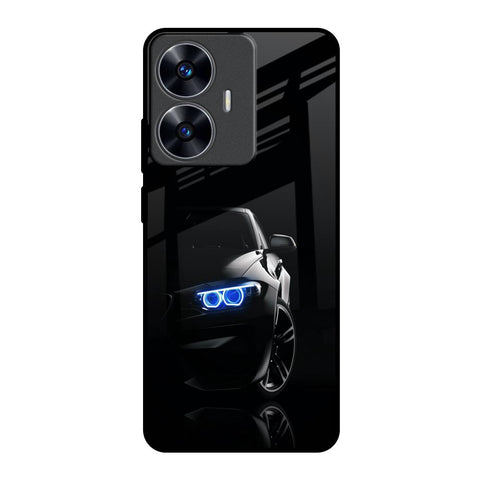 Car In Dark Realme C55 Glass Back Cover Online