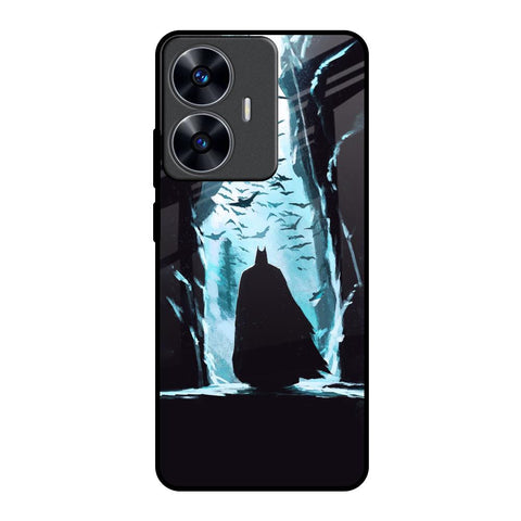 Dark Man In Cave Realme C55 Glass Back Cover Online