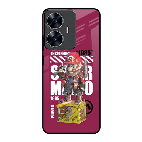 Gangster Hero Realme C55 Glass Back Cover Online