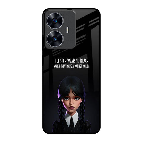 Aesthetic Digital Art Realme C55 Glass Back Cover Online