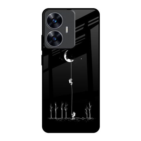 Catch the Moon Realme C55 Glass Back Cover Online