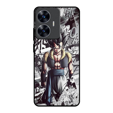 Dragon Anime Art Realme C55 Glass Back Cover Online