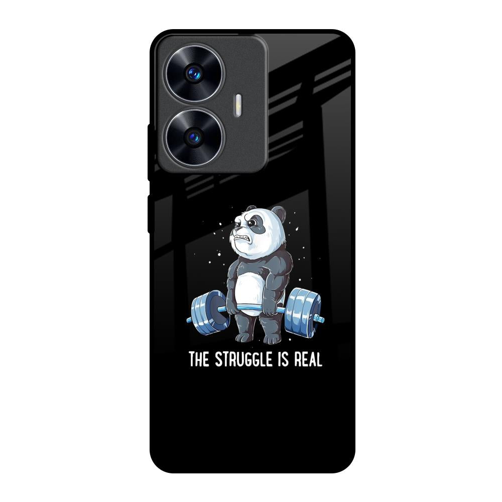 Real Struggle Realme C55 Glass Back Cover Online