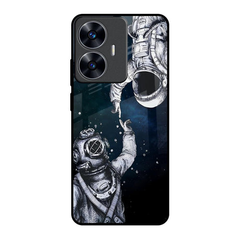 Astro Connect Realme C55 Glass Back Cover Online